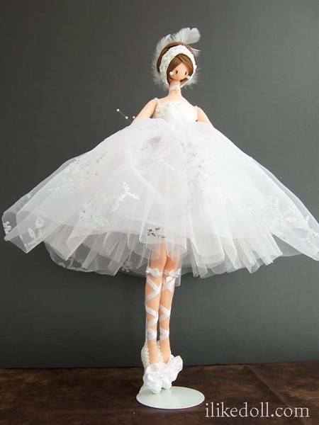 Кукла тряпиенс балерина