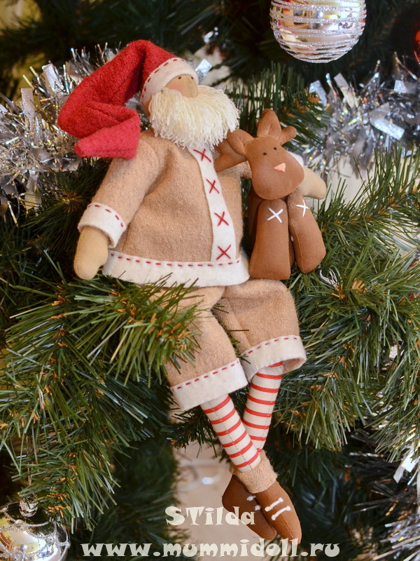 Мастер-класс: Ватный Дед Мороз своими руками - Академия Кукол